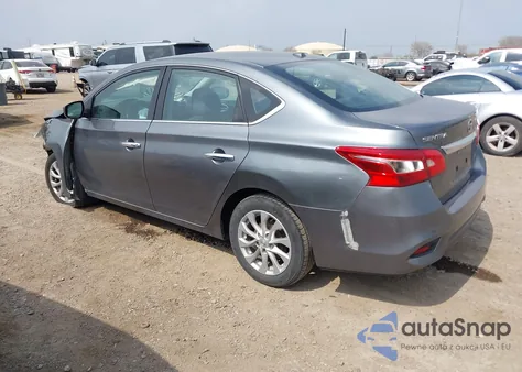 2018 Nissan Sentra Sv z USA, uszkodzony, nr VIN 3N1AB7AP1JY250604